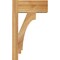 Ekena Millwork Imperial Block Rough Sawn Outlooker, Western Red Cedar, 6"W x 12"D x 20"H OUT06X12X20IMP05RWR - alternate 3